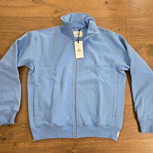 Reigning Champ Men's Heavyweight Fleece Coach’s Jacket Blue/Lake Size M RC-3792